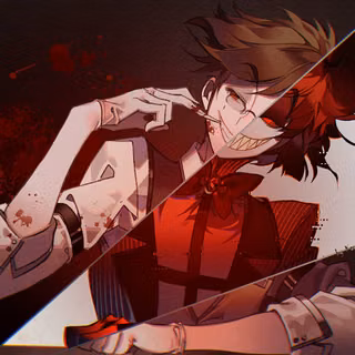 My personal favorite of Alastor from Hazbin Hotel but human version :)