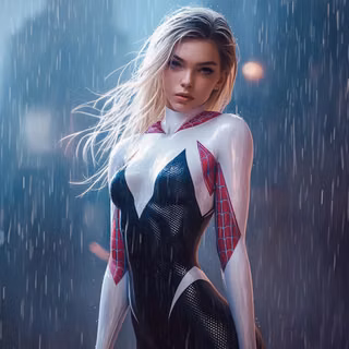Gwen Stacy In The Rain
