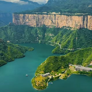 River Lancspace Scenery Sky Cloud Mountain