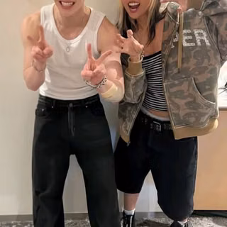 bang chan and hannah