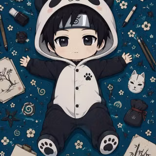 Sai | Wallpaper Chibi