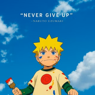Never Give Up - Naruto Uzumaki