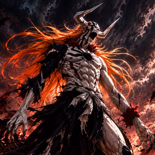 Ichigo Kurosaki Forma Hollow Completa