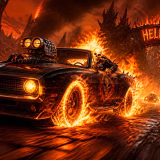 Ghost Rider Cars