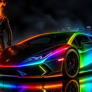 ghost rider RGB supercar