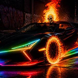 ghost rider RGB supercar