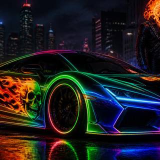 ghost rider RGB supercar