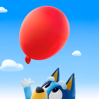 The Bluey Movie Red Balloon Keepy Uppy Scene