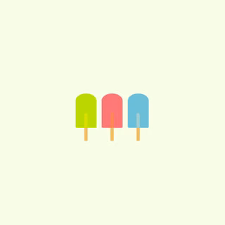 Ice Cream Minimalism Art