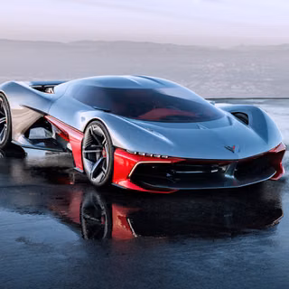 Chevrolet California Corvette Futuristic Hypercar