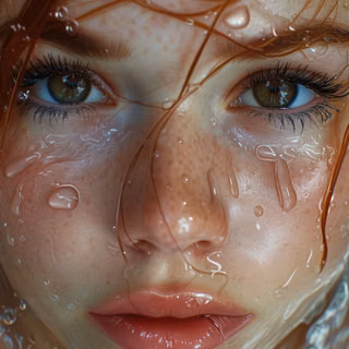 Girl In Water Aesthetic