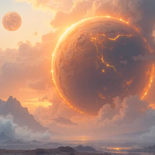 Moonlit Marvel A Celestial Spectacle