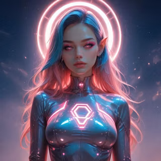 Sci-Fi Elf Girl