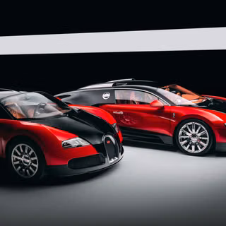 Bugatti FKP Hommage Sports Cars Studio Photography