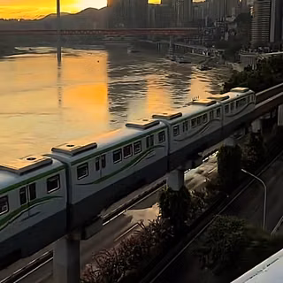 Train Subway River City