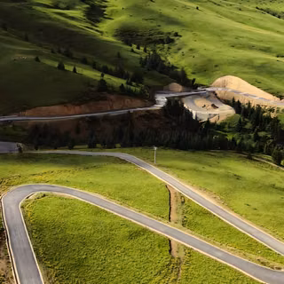Landspace Scenery Road