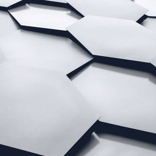 metal hexagon pattern
