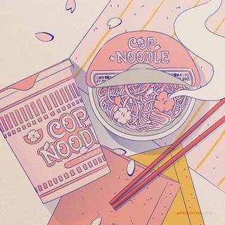 Pink noodles 