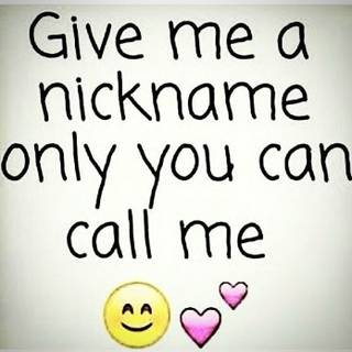 only u can call me