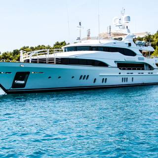 Luxury yacht 