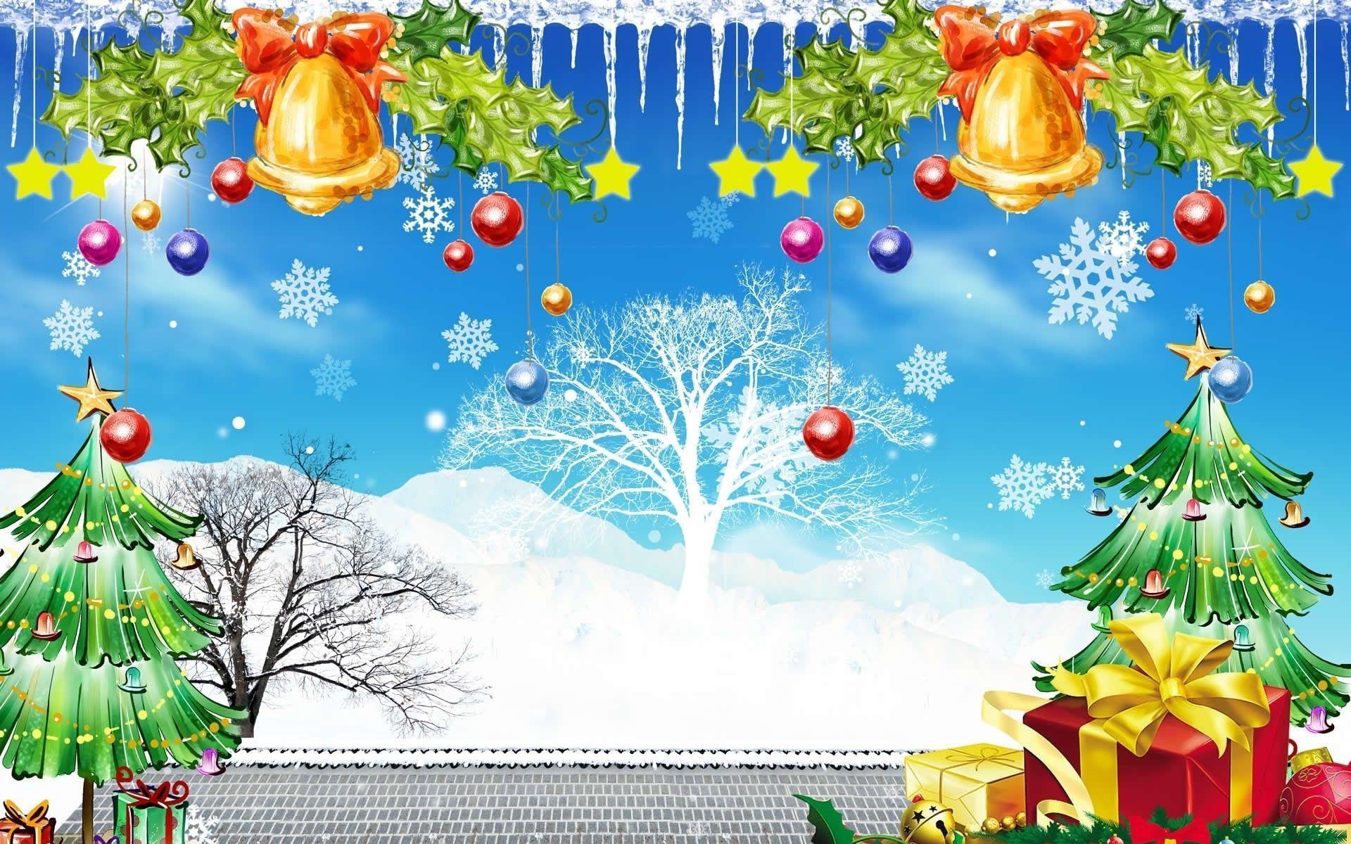 Christmas decorations wallpaper Wide or HD