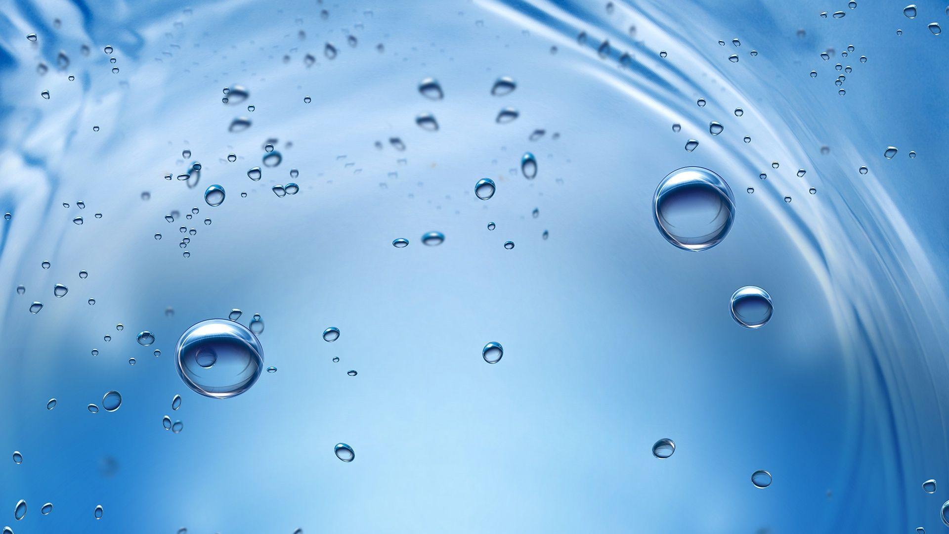 Bubbles Water Drop Wallpaper