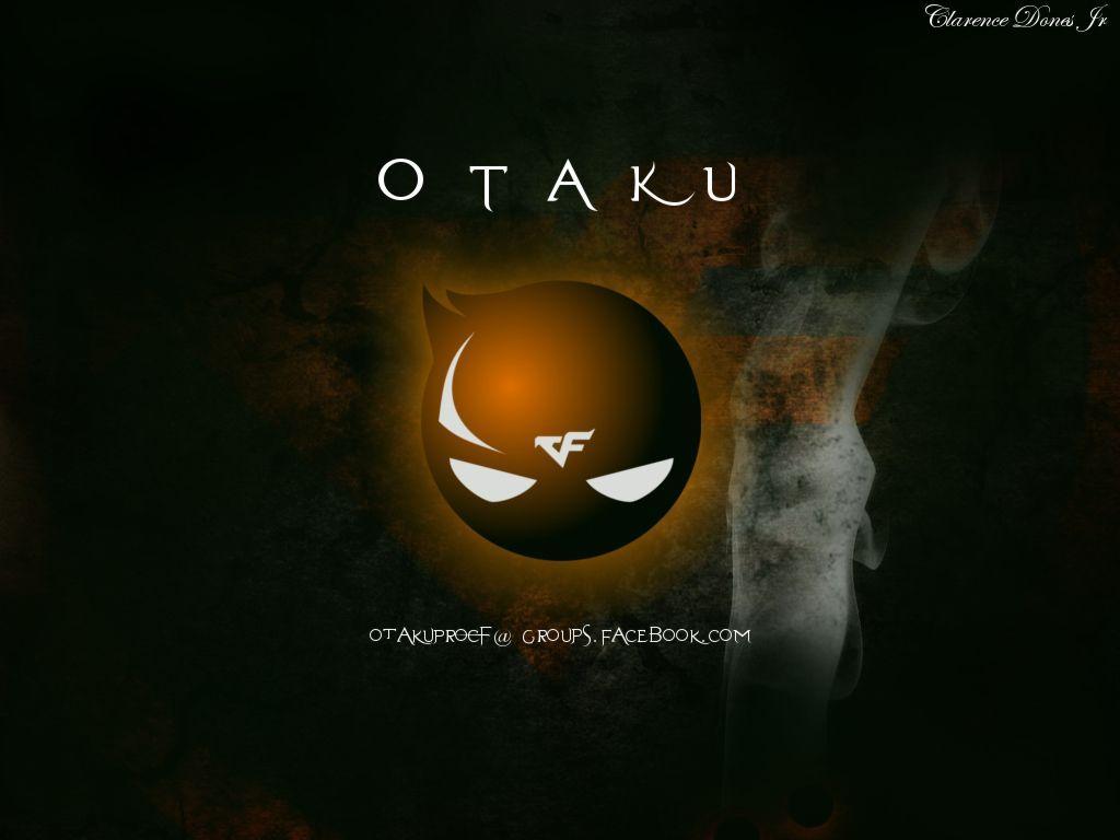 Creative Design by Donz: Otaku Crescent Orange Wallpaper