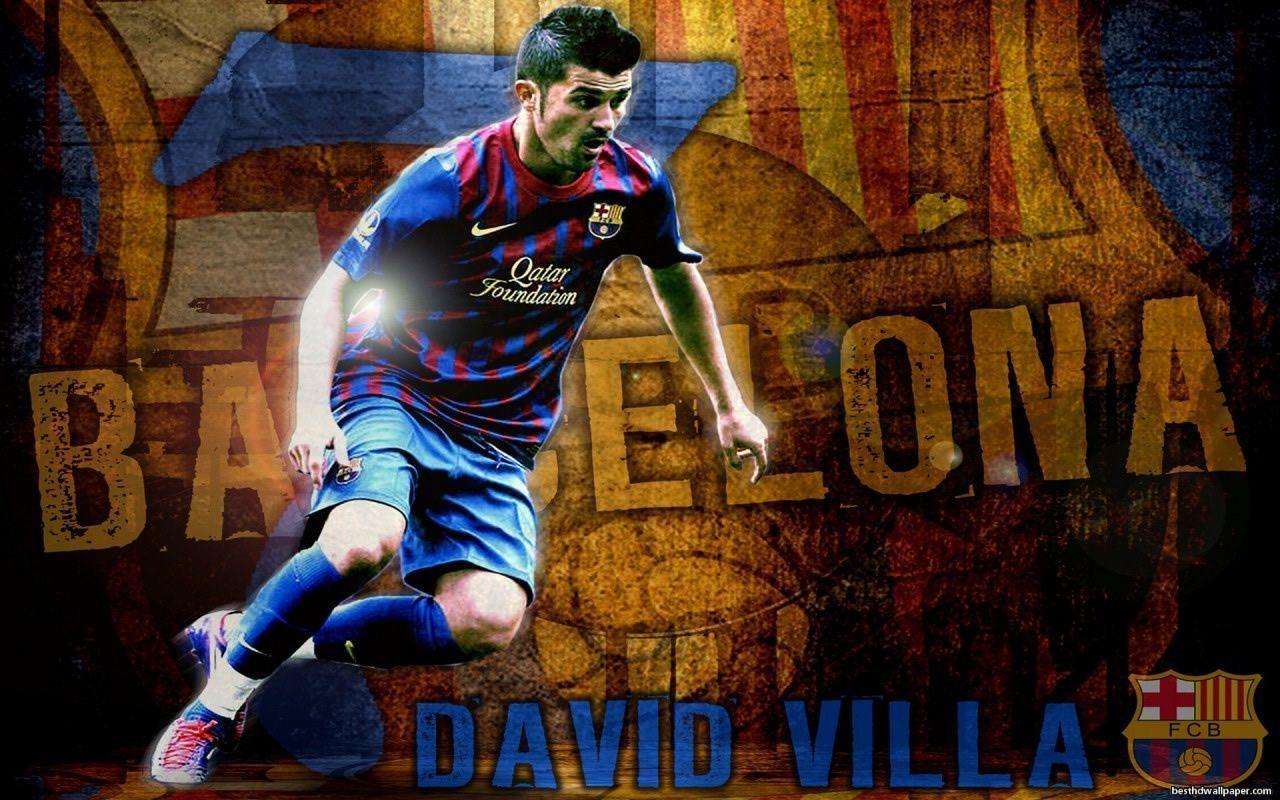 Fc Barcelona David Villa HD Best / Wallpaper Sport 23491 high