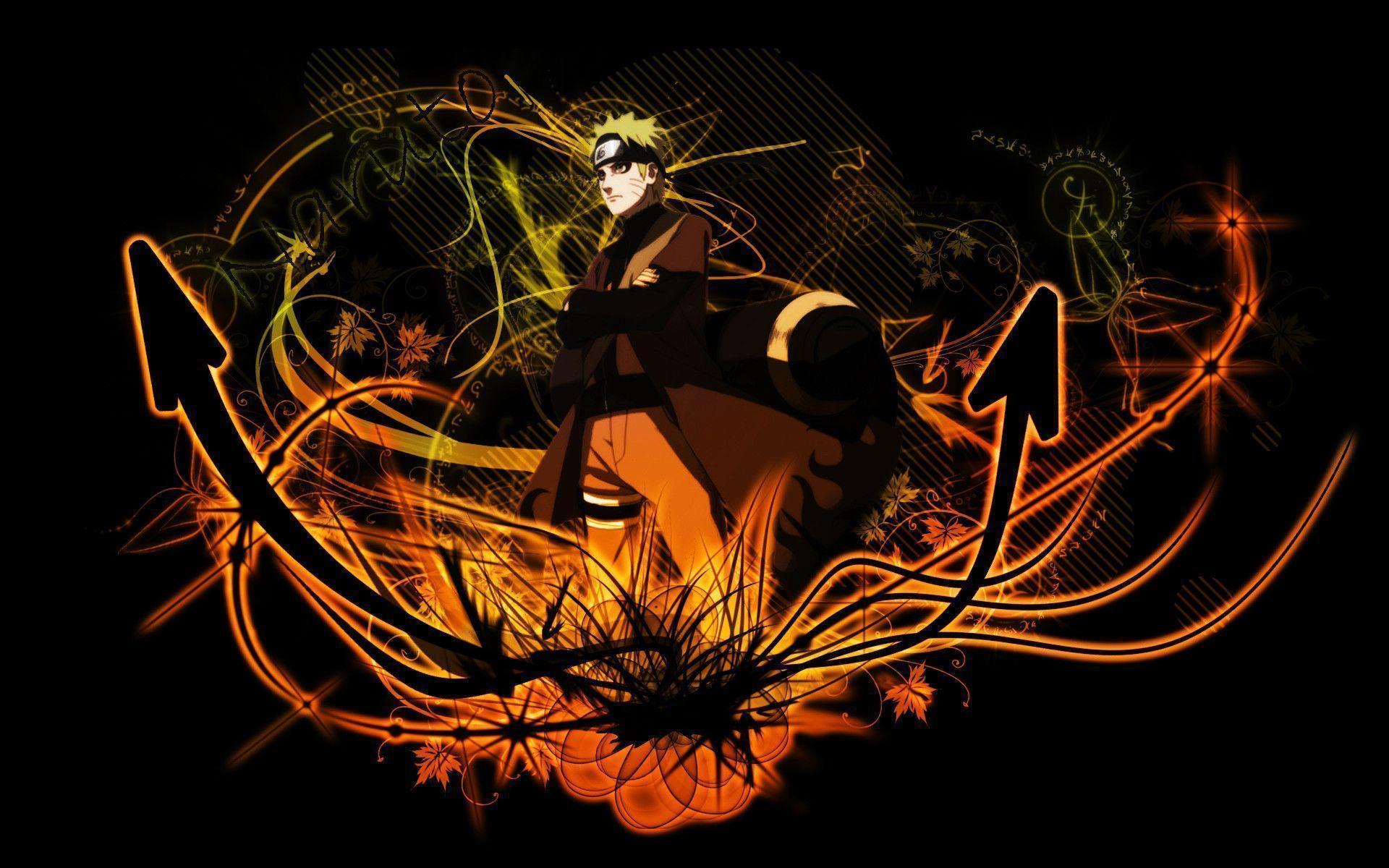 Naruto Sage Mode Widescreen Desktop Wallpaper