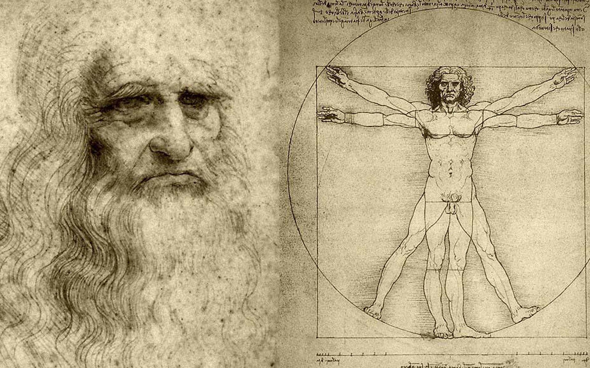 Leonardo Da Vinci Wallpaper Wallpaper Inn