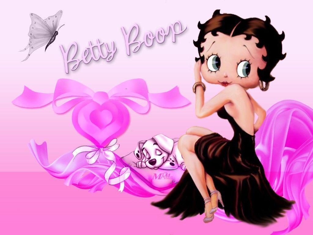 purple betty boop wallpaper