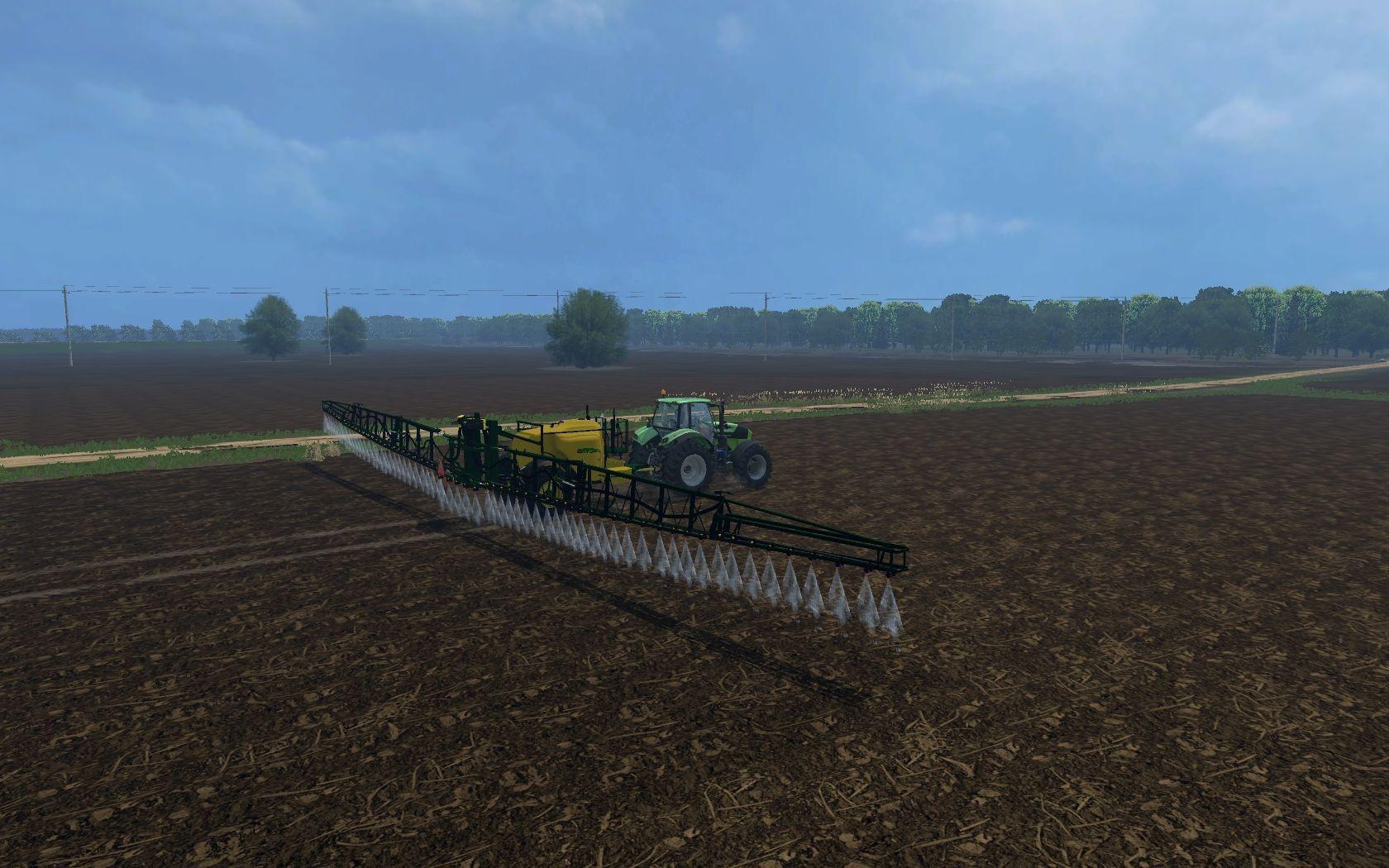 JOHN DEERE 840I Sprayer V 1.0. Farming Simulator 2015 mods, FS