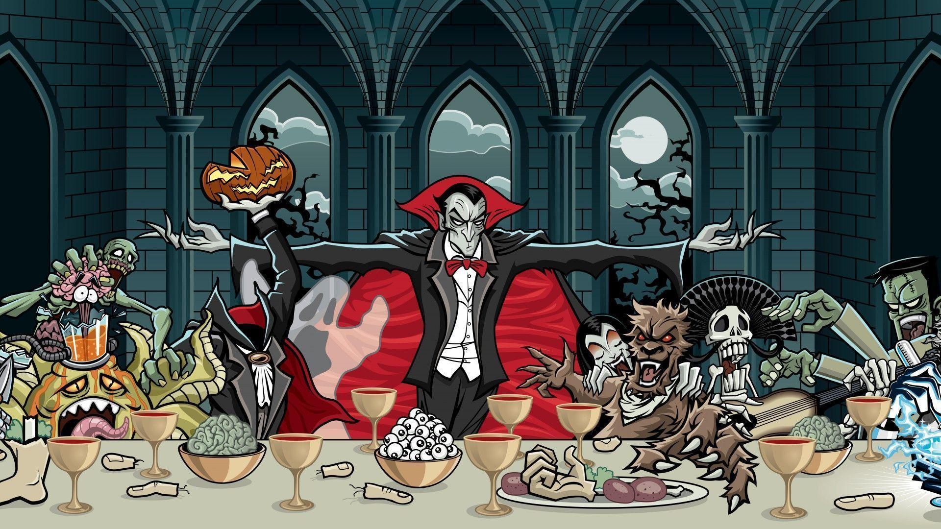 halloween the holiday of dracula wallpaper and image