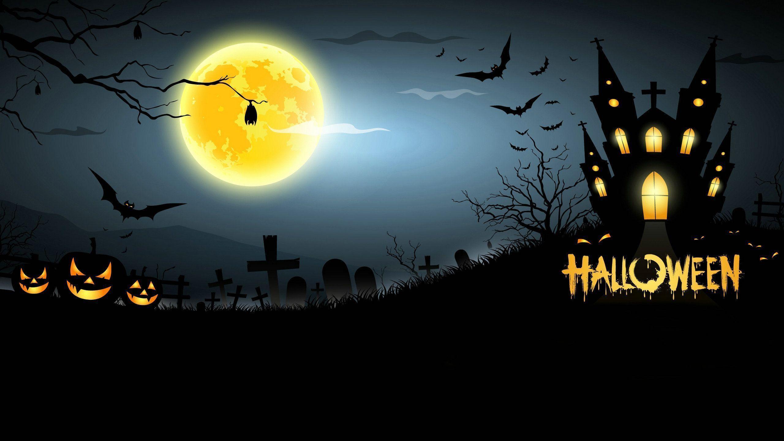 Happy Halloween Scary Windows XP 7 8 Wallpaper. Download Windows