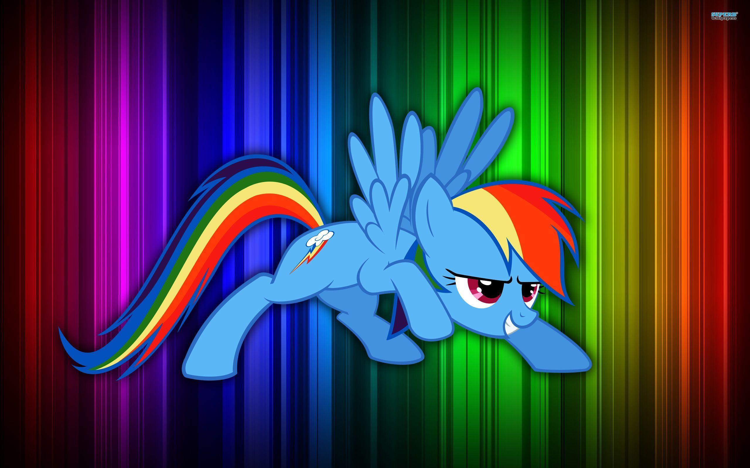 Rainbow Dash Rainbow Style Little Pony Rainbow Dash Wallpaper