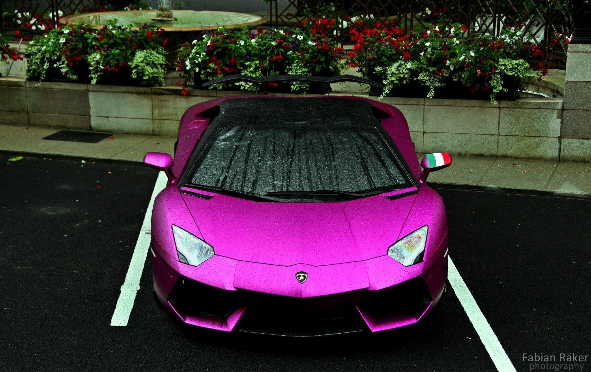 Pink Lamborghini Anantador Cars HD Wallpaper Cars Wallpaper HD