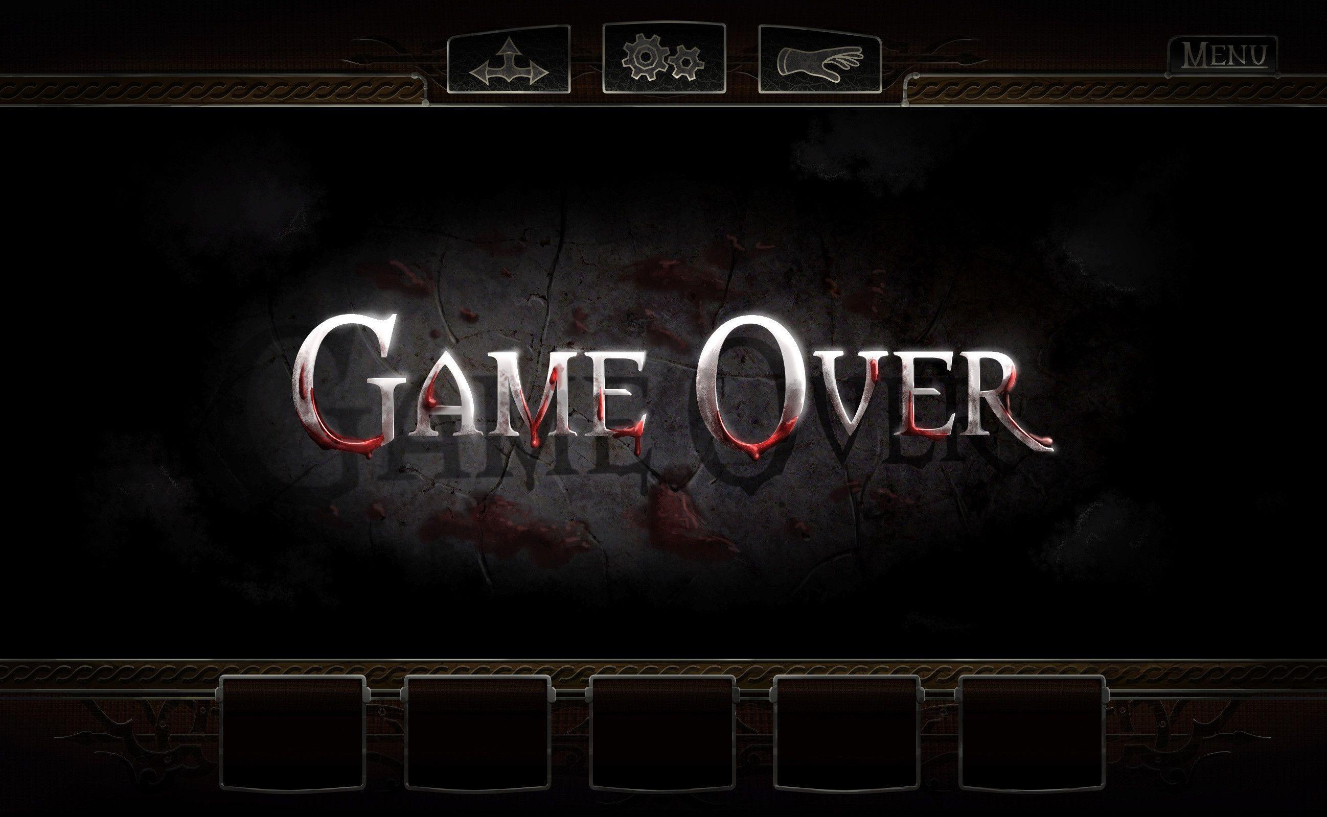 Game over обои