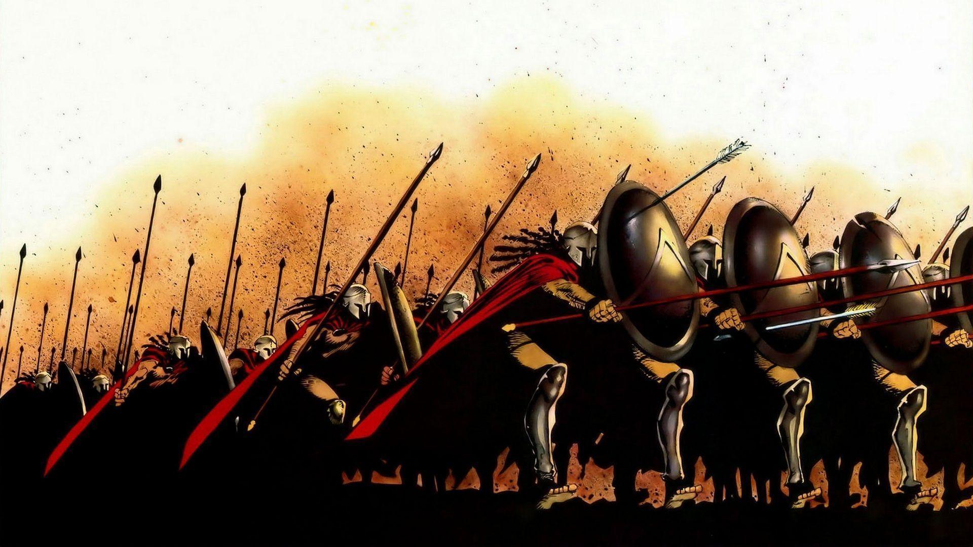 Wallpaper blood, 300 spartans, the battle wallpaper films