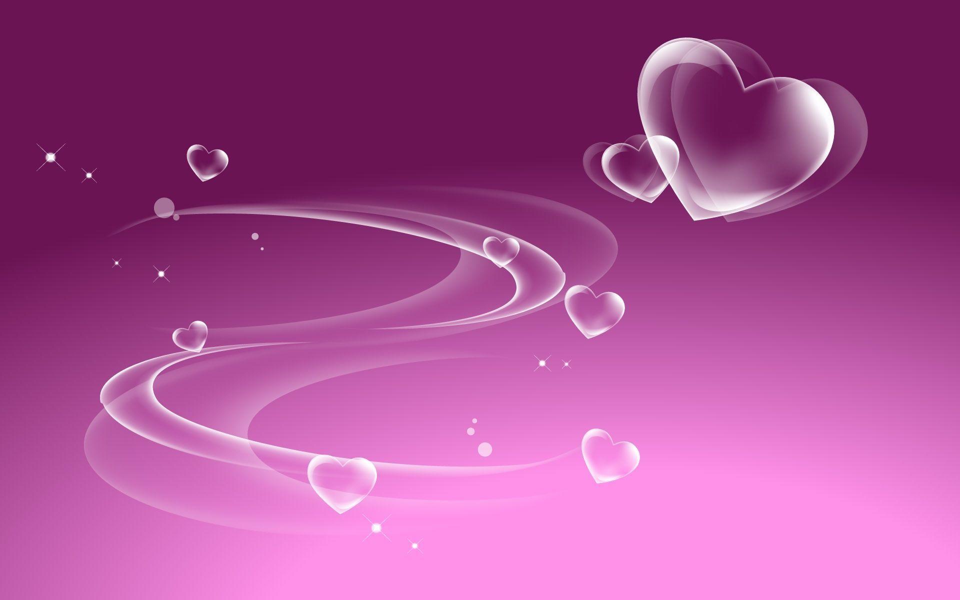 Pink Hearts Wallpapers.