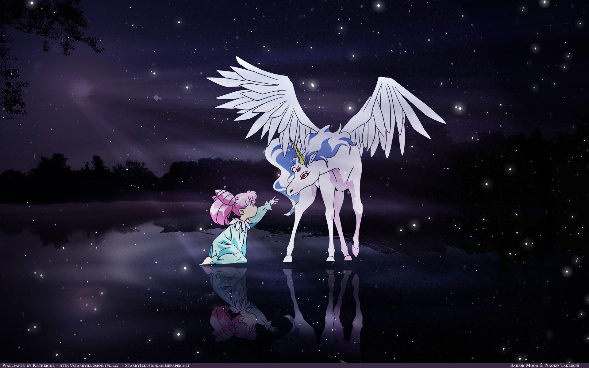 Sailor Moon Pegasus Background For Free Downlo Wallpaper