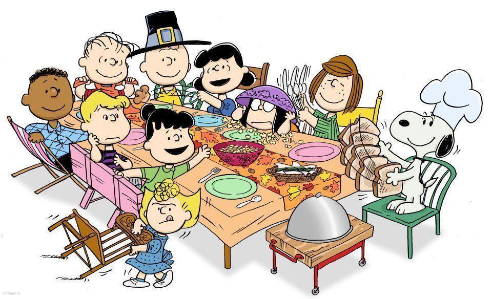 peanuts thanksgiving wallpaper