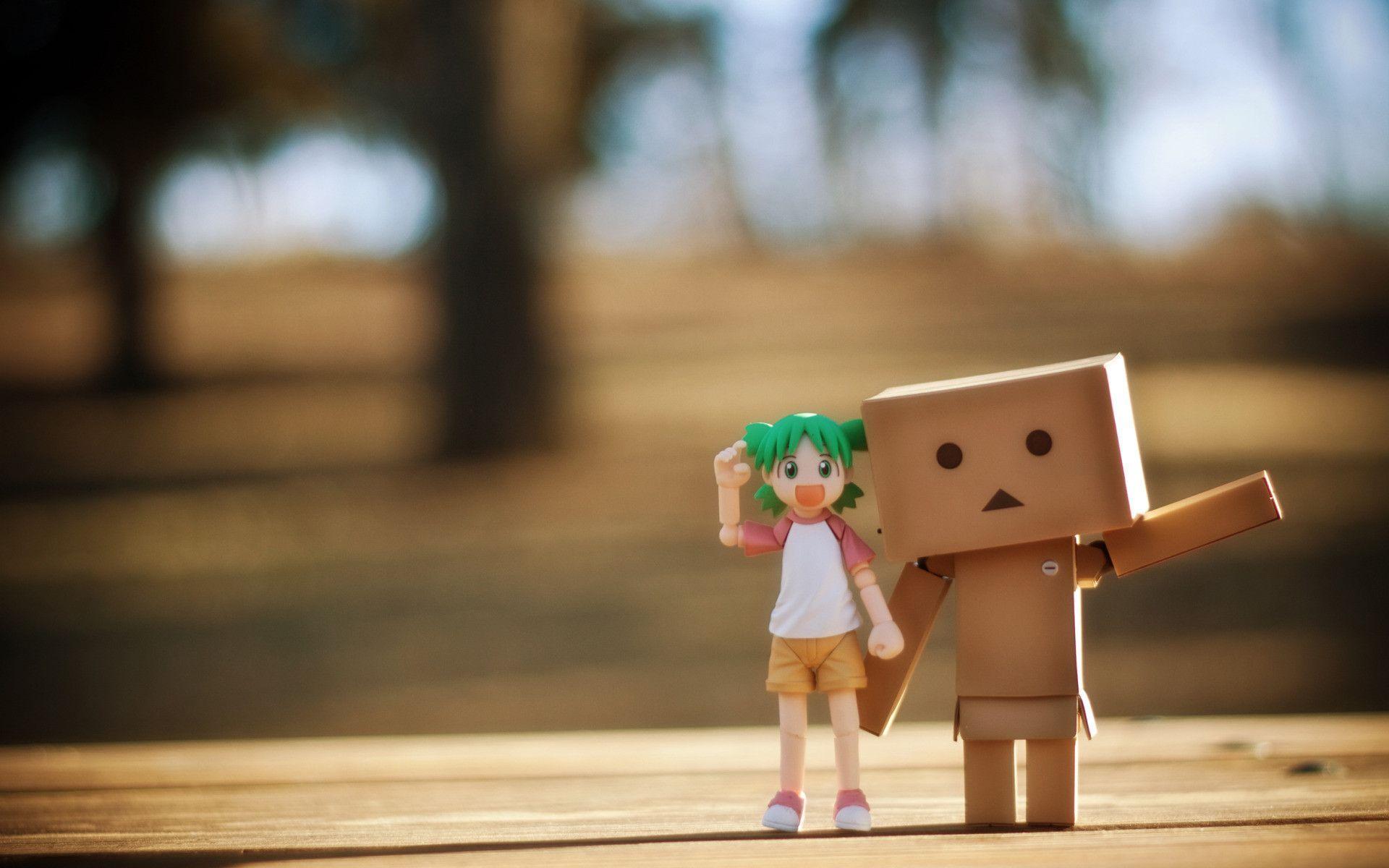 Danbo and Best Friend widescreen wallpaper. Wide