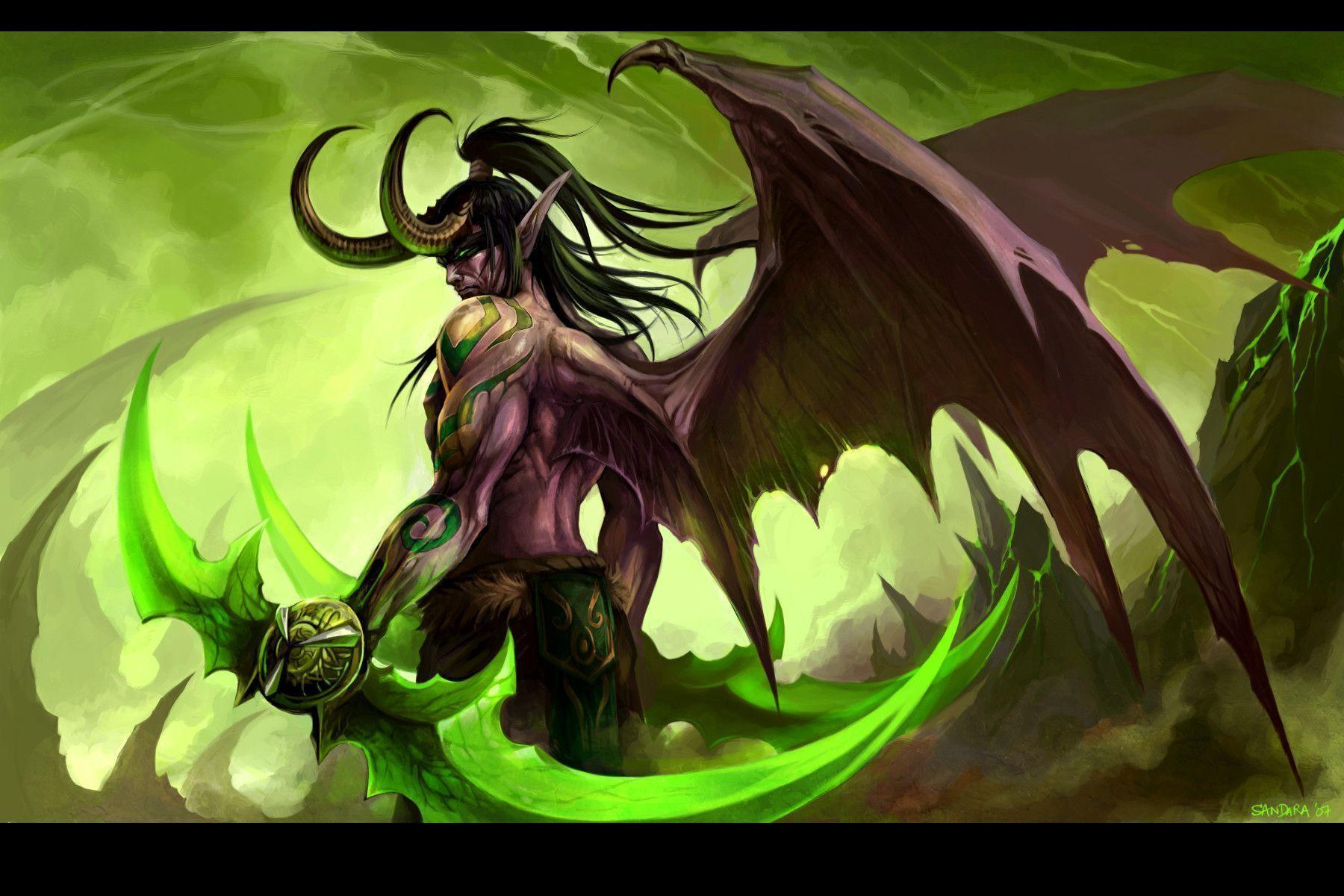 World Of Warcraft Illidan Stormrage World Of Warcraft Illidan