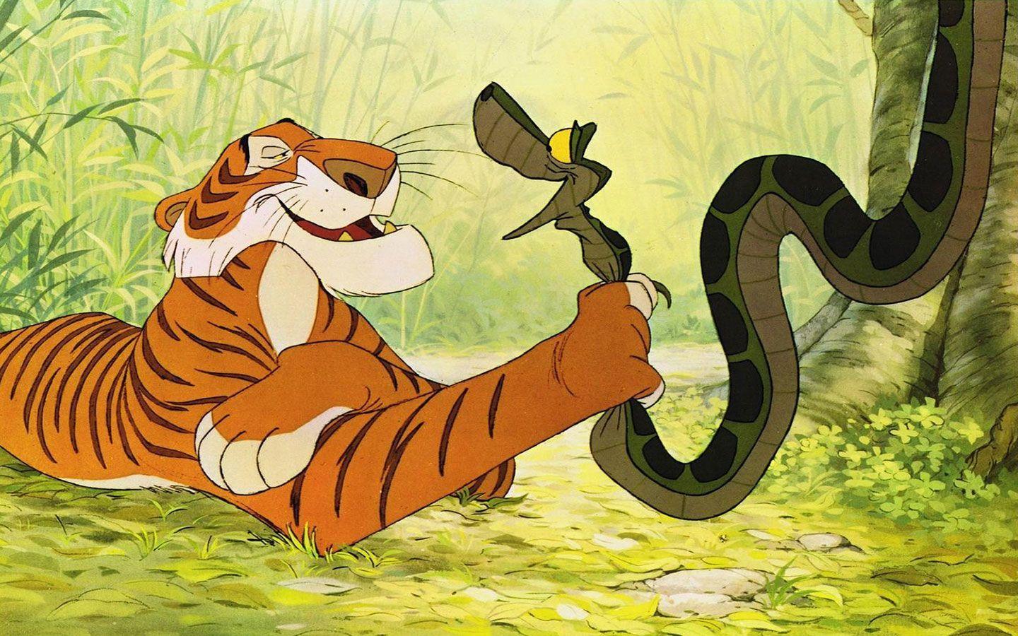 Cartoons Wallpaper Khan And Kaa 1440x900 wallpaper