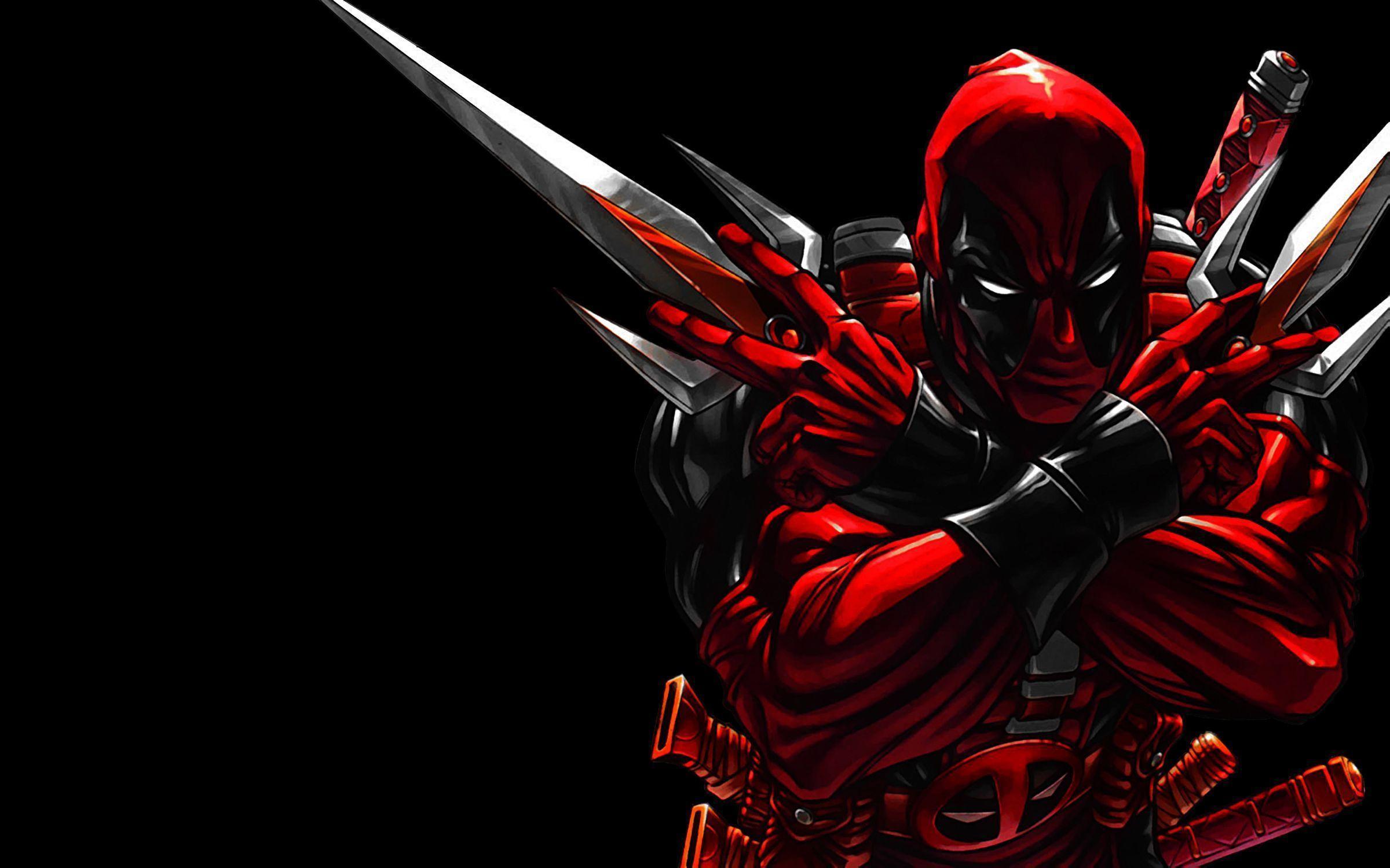 Wallpaper For > Deadpool Logo Wallpaper HD