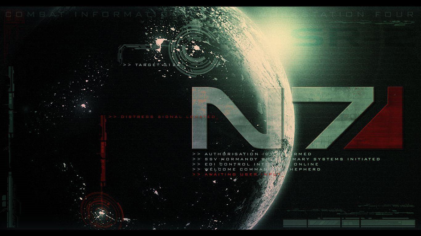 Wallpapers For > Mass Effect Wallpapers 1920x1080 N7