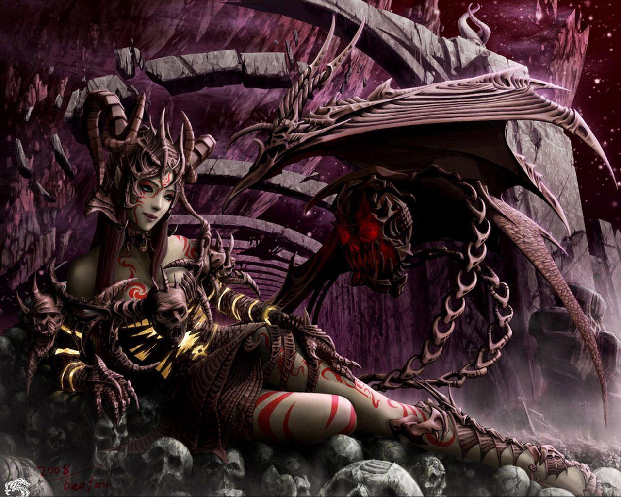 Succubus Computer Wallpaper, Desktop Background 1280x1024 Id: 229388