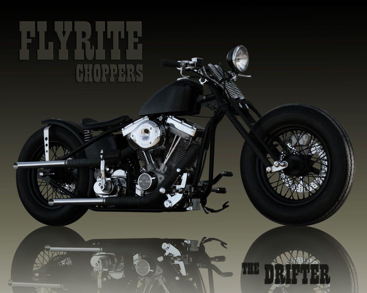 Flyrite Choppers • Old School Bobbers and Choppers • FRC Wallpaper