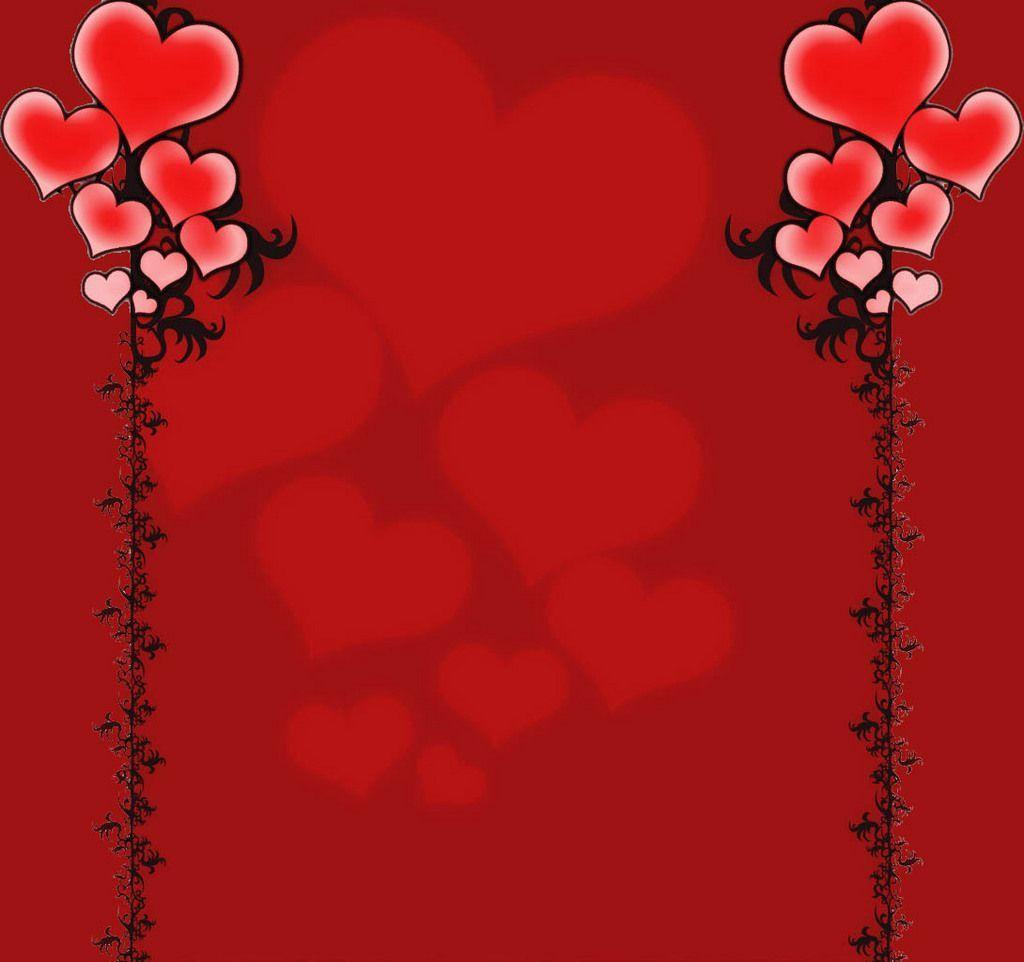 cute love background design