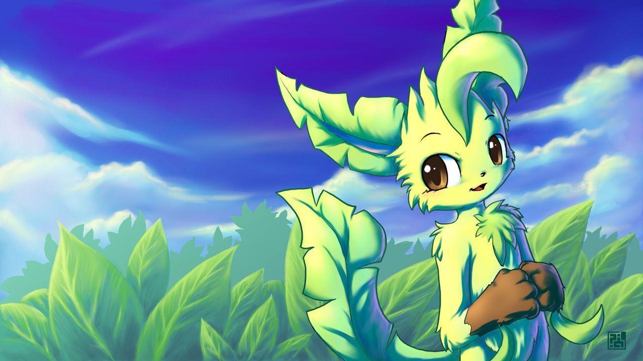 Pin Leafeon Wallpapers Pokemon Shows Christmas Wallpapers Viewed on.
